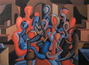 Floating Ii The Employees Series No.57 — Handel Cromwell Evans