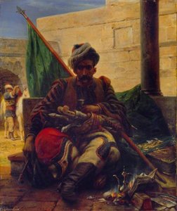 A Bashi Bazouk — Emile Jean Horace Vernet