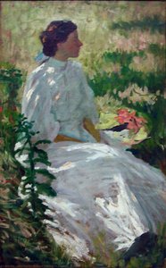 A Estudo Em Branco — Charles Webster Hawthorne