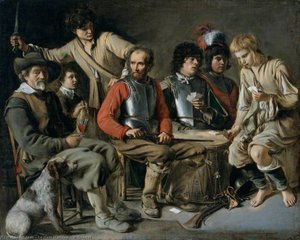 A Quarrel — Mathieu (brother) Le Nain