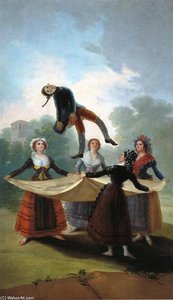 O Manequim De Palha — Francisco De Goya