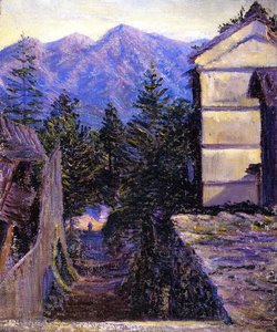 Mountain Village, Japan — Lilla Cabot Perry
