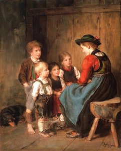 The Story Of St. Nicholas — Franz Von Defregger