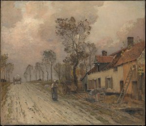 The Route Nationale At Samer — Jean Charles Cazin