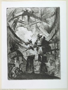 Carceri Series, Plate Ix — Giovanni Battista Piranesi