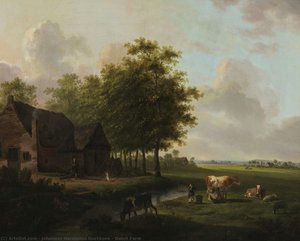 Dutch Farm — Johannes Hermanus Koekkoek