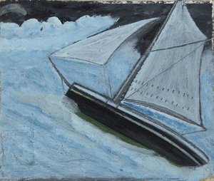 Small Boat In A Rough Sea — 알프레드 월리스