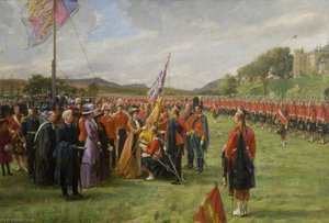 Presentation Of The Colours — Sydney Prior Hall