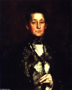 Mrs. (marianna) B.w. Taylor — William Merritt Chase