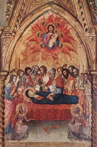 Triptych Of The Cappella Delle Carceri In San Francesco To Montalcino — Manfredi De Battilor Bartolo Di Fredi Fredi