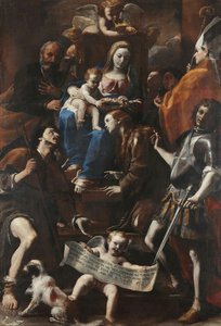 The Madonna Of Costantinople — Mattia Preti