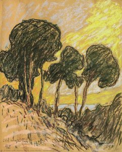Landscape With Pines — Maxime Emile Louis Maufra