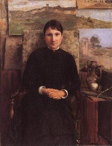 Portrait Of Madame Petitjean — Émile Friant