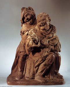 Two Laughing Jesters — Pieter Xavery