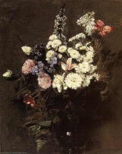 Autumn Flowers — Henri Fantin-latour