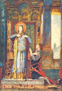 Svatá Alžběta Z Kurí Hory Nebo Kouzlo Růží — Gustav Moreau