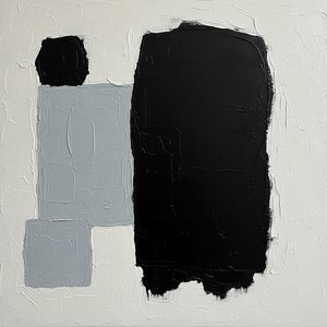 Monolithische Schatten In Achromatischer Stille: Eine Singuläre Studie Von Gewicht Und Form