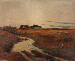 View Of Stanpit, Near Christchurch — Wilfred Williams Ball