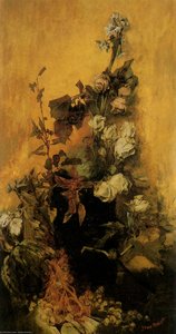 Stilleben Mit Rosen — Hans Makart
