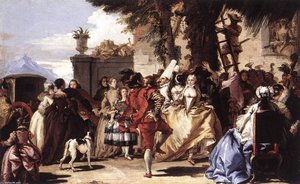 Ball In The Country — Giovanni Domenico Tiepolo