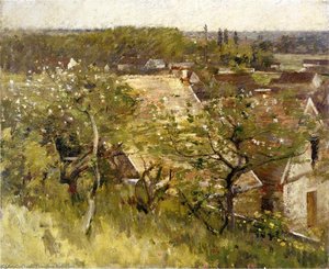 In The Orchard — Theodore Robinson