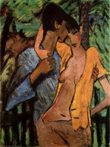 Liebespaar — Otto Mueller