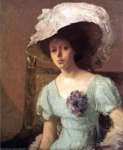 The Blue Gown — Julian Alden Weir