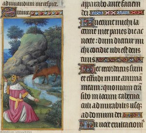 Psalm Xli — Limbourg Brothers