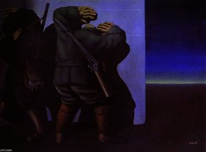 Les Chasseurs De La Nuit — René Magritte