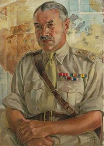 Brigadier Ivan De La Bere, Obe, In Charge Of Troops During The Siege Of Malta — Leslie Cole