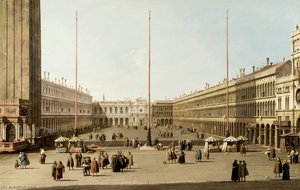 La Plaza De San Marcos — Giovanni Antonio Canal