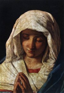 Madonna At Prayer — Giovanni Battista Salvi Da Sassoferrato