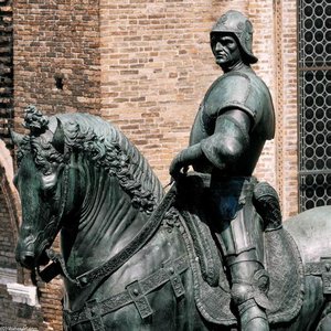 Equestrian Statue Of Colleoni (detail) — Andrea Del Verrocchio