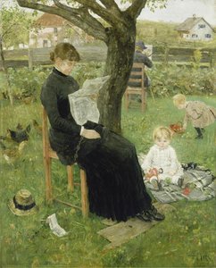 Summer Resort — Fritz Von Uhde