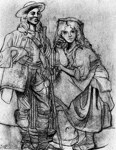 Italienische Bauern — Pablo Picasso