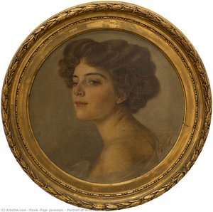 Portrait Of Wife Muni — Paja Jovanović
