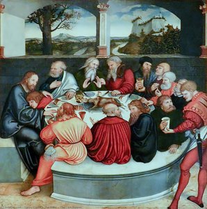 L'ultima Cena — Luca Cranach Il Vecchio