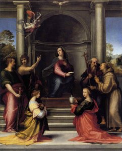 The Incarnation With Six Saints — Fra Bartolomeo