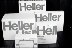 Heller Boxes — Massimo Vignelli, Vignelli Associates