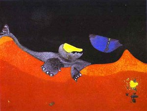 Sign Für Ein Schul Der Monster - Eine Analyse Von Max Ernsts Surrealismus Und Künstlerischem Einfluss — Max Ernst