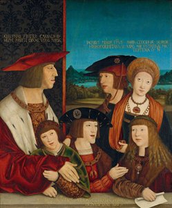 Emperor Maximilian I With His Family — Bernhard Strigel