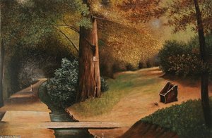 Detail Of A Park — Tivadar Csontváry Kosztka
