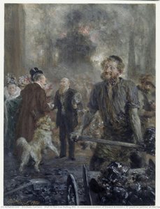 Visit To The Iron Rolling Mill (in Commemmoration Of Eduard Arnhold’s 25 Years As Partner At The Caesar Wollheim Coal Company, 1 January 1900) — Annibale Carracci