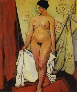 Nude Woman With Drapery — Suzanne Valadon