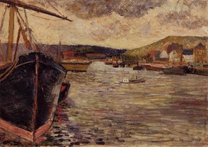 Rouen Kikötő — Gauguin