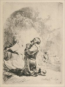 St. Jerome Kneeling — Rembrandt Van Rijn