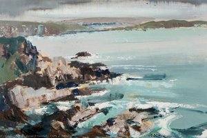 Cliffs At Bettyhill — Oscar R Goodall