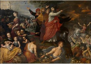 Crossing Of The Red Sea — Marten Pepijn