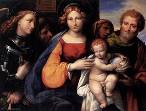 Virgin And Child With Saints — Garofalo