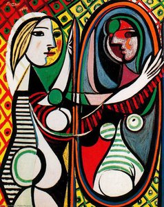 Girl In Front Of Mirror — Pablo Picasso